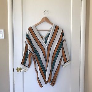 Loose Fit Off The Shoulder Blouse